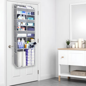EZVERY multiroom organizer fits bathrooms, bedrooms, dorms for clutter-free storage.