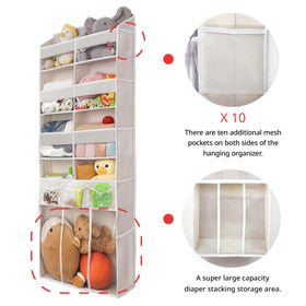 EZVERY clear PVC bottoms show contents at a glance