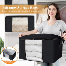 Fab totes foldable dorm-storage design saves space when not in use.
