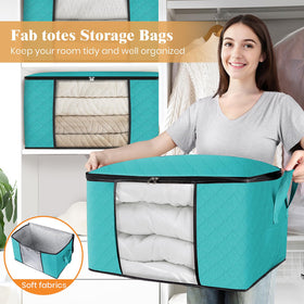 Fab totes odorless breathable fabric keeps contents fresh
