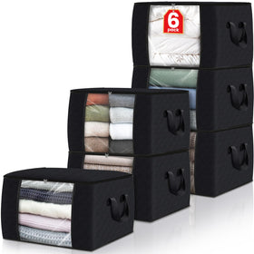 Fab totes storage bags front view shows closet organization potential.