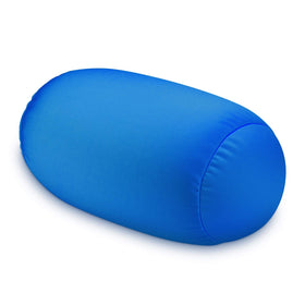 FABSKIY squishy neck pillow in sky blue for travel comfort and neck support.