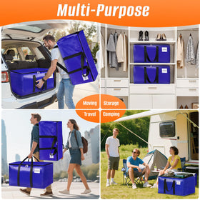 Fabspace 93 L capacity ideal for clothing, bedding, and more during moves
