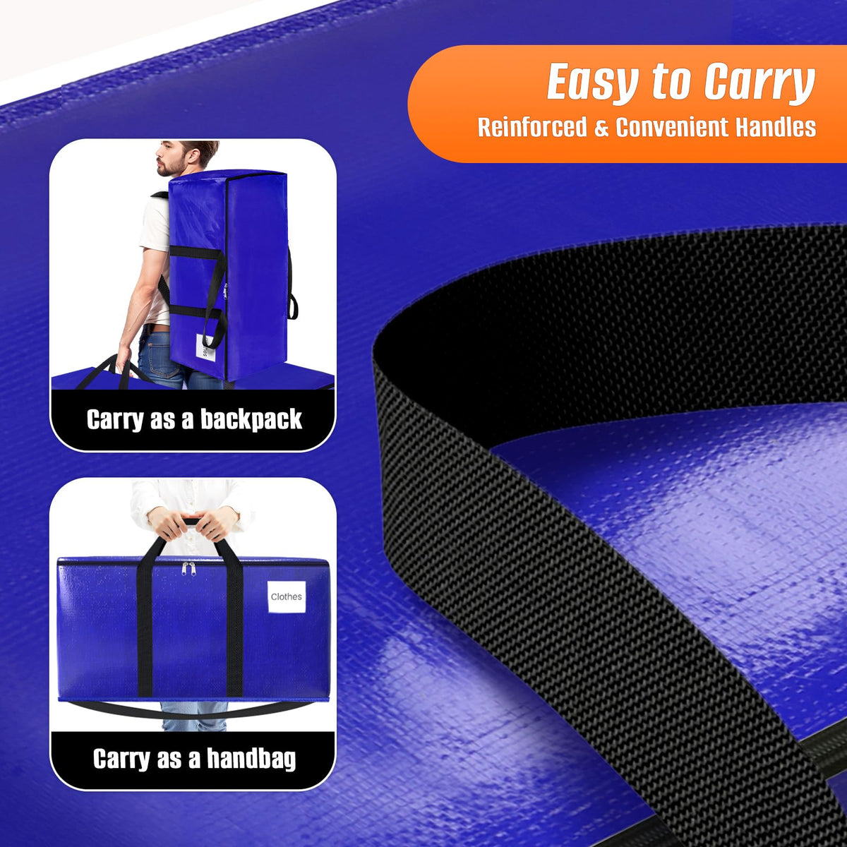 Fabspace bags made from tear-resistant material for durable use