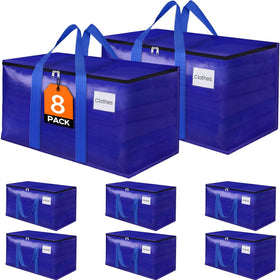 Fabspace moving bags open-top design for easy packing and loading.