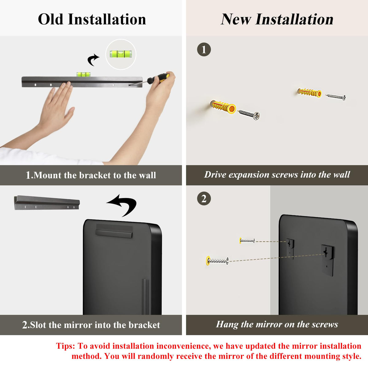 Fabuday vertical or horizontal mounting offers flexible installation options