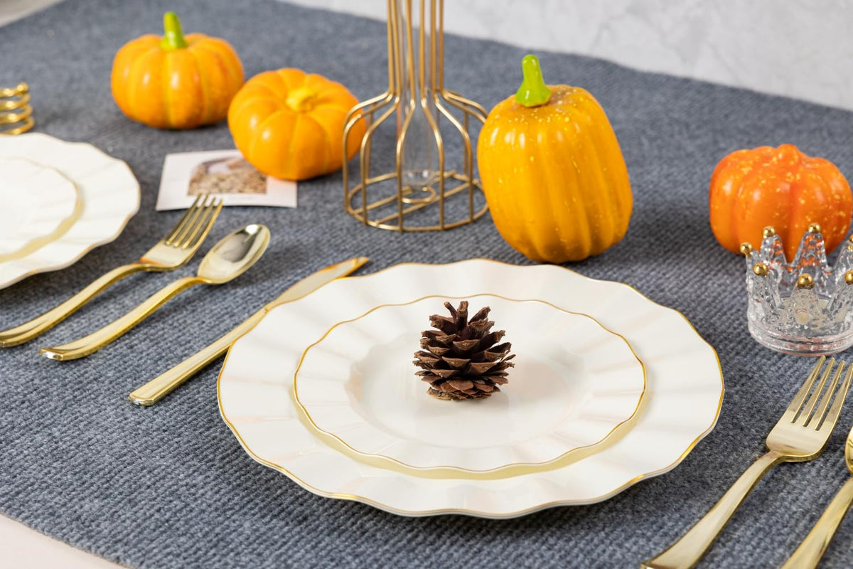 Fabulous Party BPA-free plastic plates safeguard dining experiences with worry-free reuse