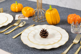 Fabulous Party BPA-free plastic plates safeguard dining experiences with worry-free reuse