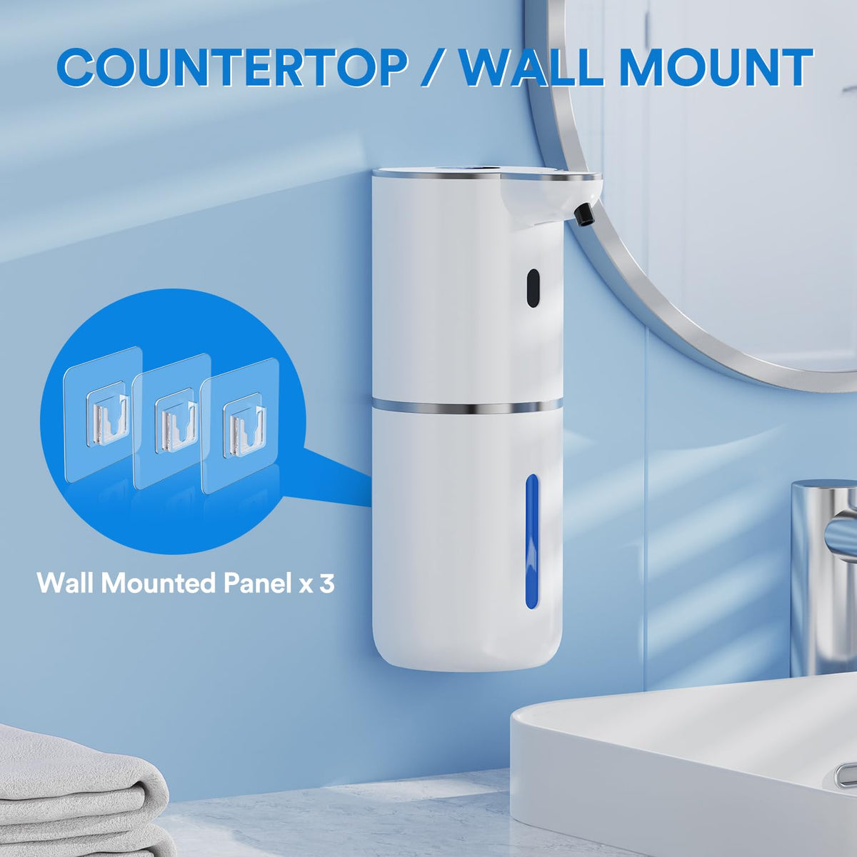 Fachixy six dispensing levels provide adjustable output for every need.