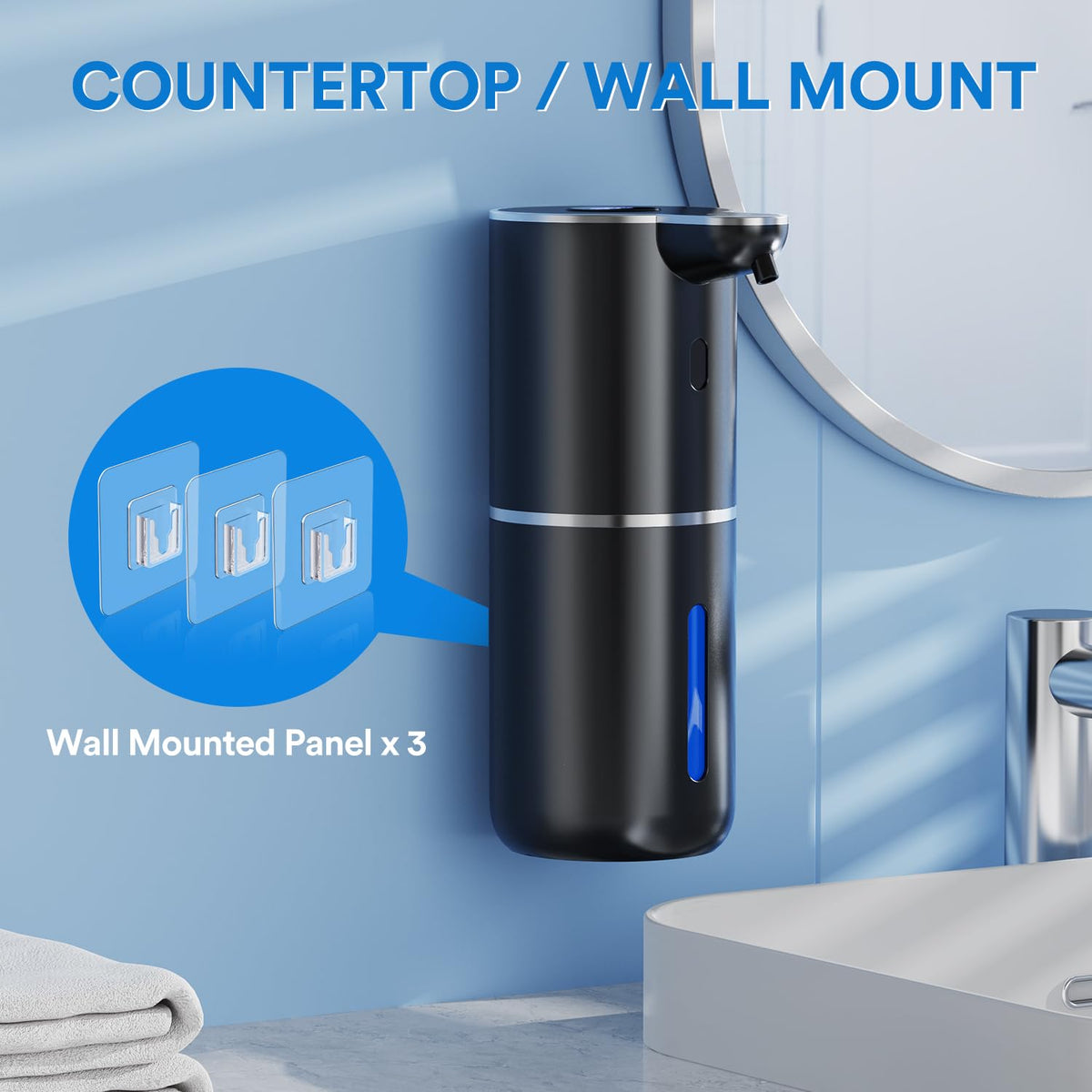 Fachixy six-level dispensing lets you choose the perfect amount.