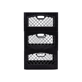 Factory Direct Partners 24-quart crate designed for sports gear and accessories.
