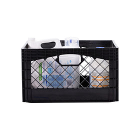 Factory Direct Partners compact crate for home office and closet organization.