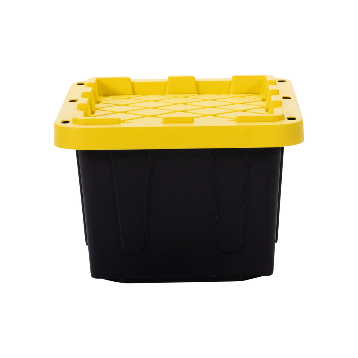 Factory Direct Partners garage storage tote in a stacked setup.