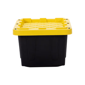 Factory Direct Partners garage storage tote in a stacked setup.
