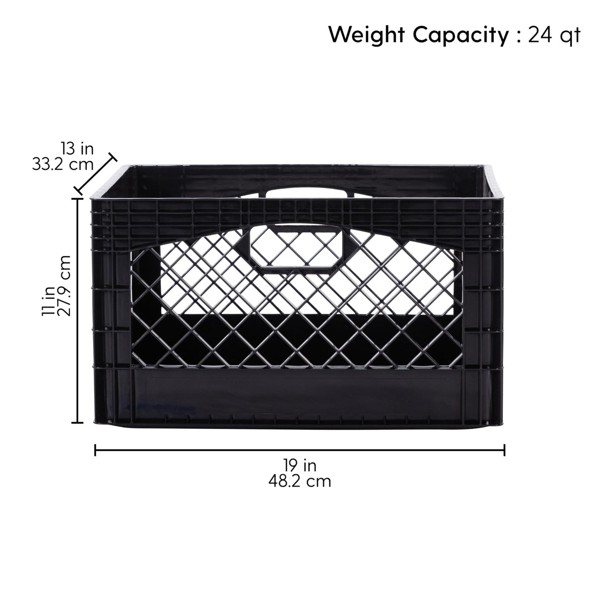 Factory Direct Partners rectangular tote helps transport groceries and home essentials.