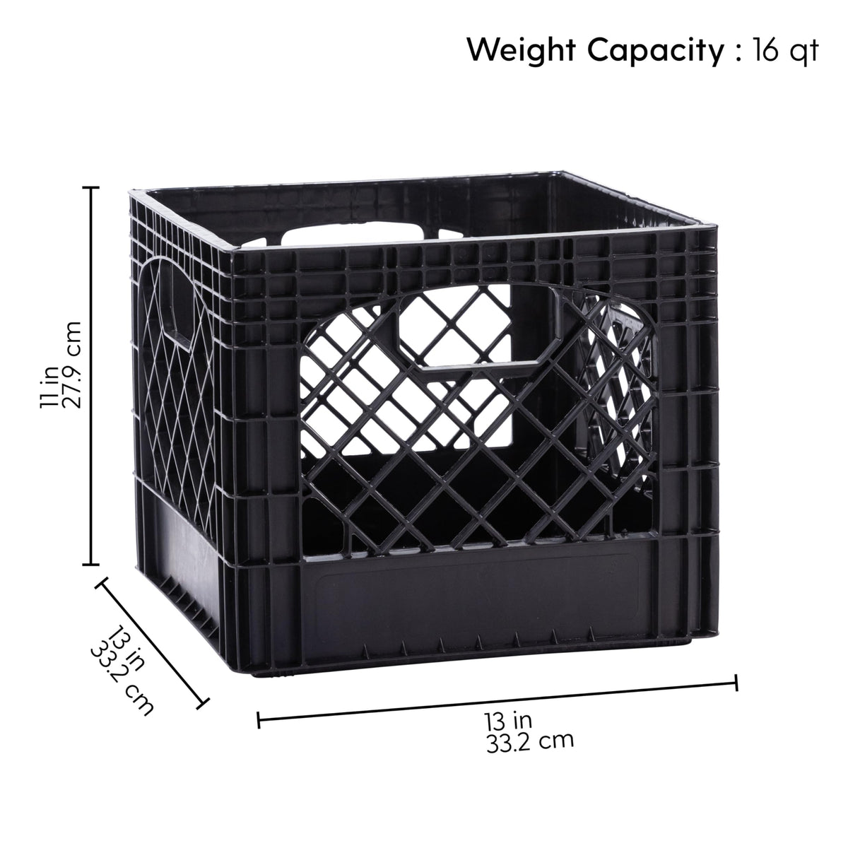 Factory Direct stackable crate outdoors-ready for weather-resistant storage.