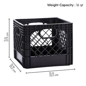 Factory Direct stackable crate outdoors-ready for weather-resistant storage.