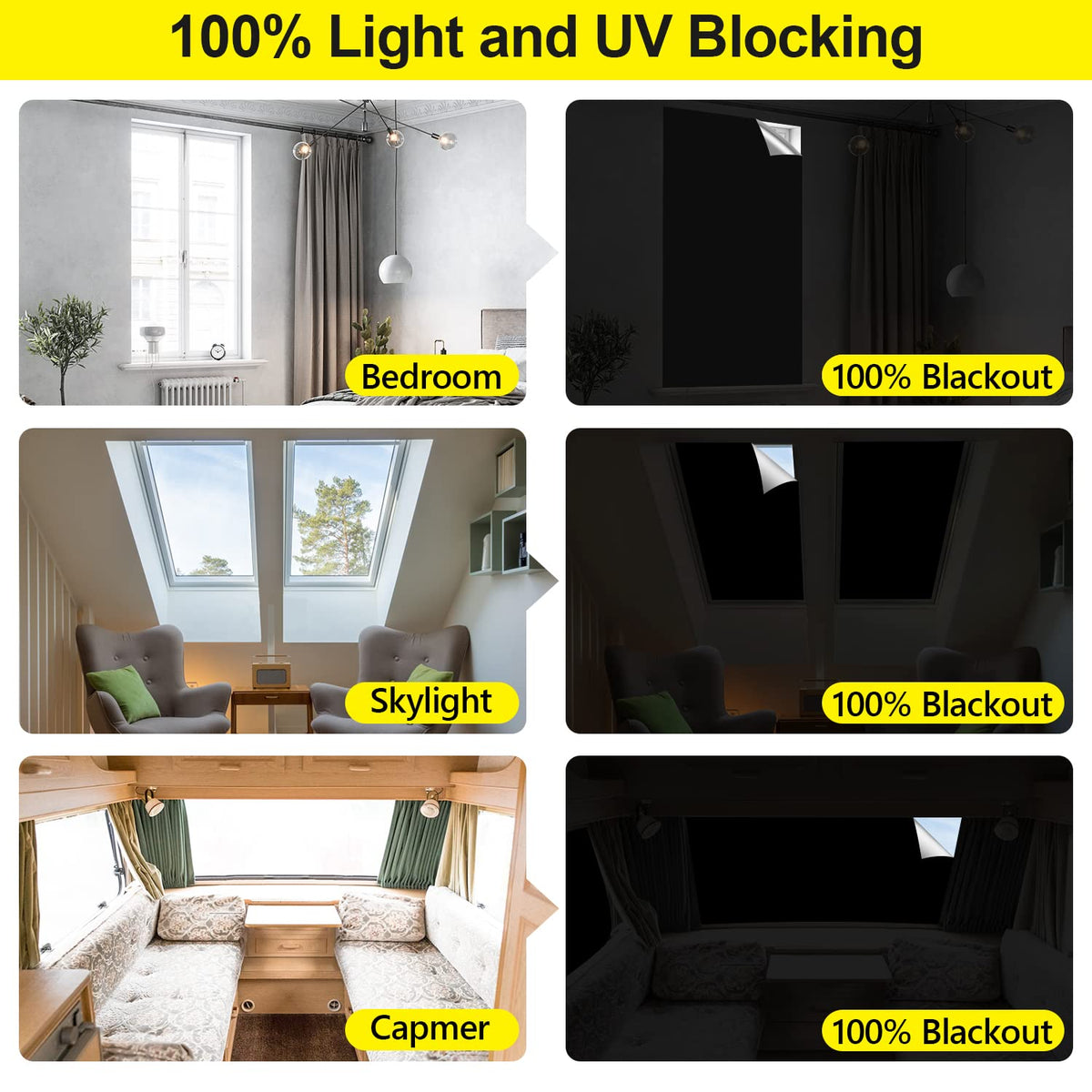 FADOTY dorm uses blackout for focus, naps, and comfortable study sessions.
