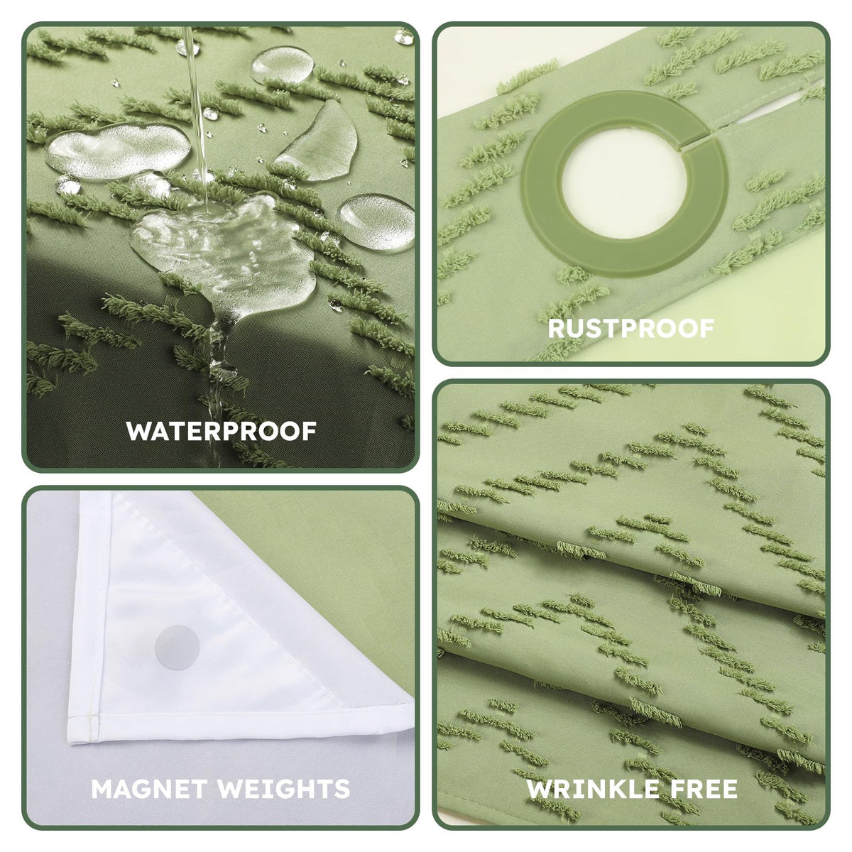 FADOTY water-resistant fabric is machine washable for easy care.