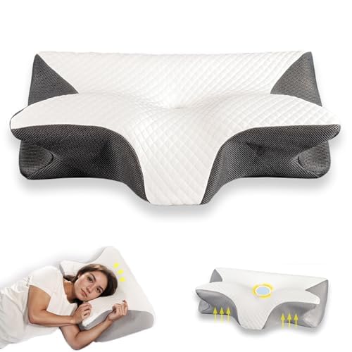 Fagofid Doreve Cloudfaser Pillow side-sleep support for neck comfort.