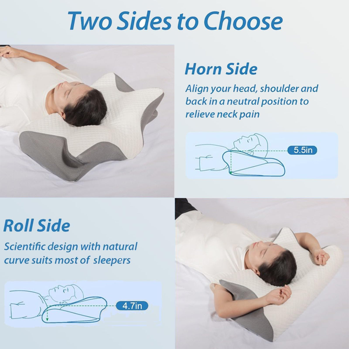 Fagofid Doreve Cloudfaser Pillow washable cover keeps pillow fresh.