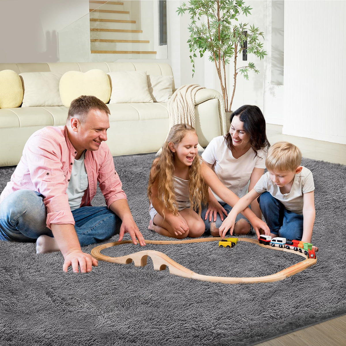 Fairblink 5x8 durable material emphasizes long-lasting softness and resilience.