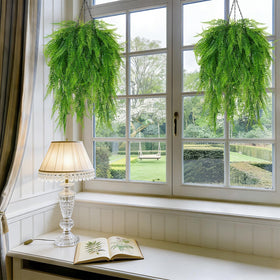 Fairblo UV resistant ferns resist fading in sun and rain