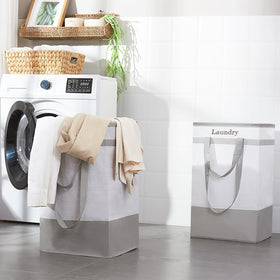 FairyHaus 78L front view highlights durable, waterproof fabric for damp bathroom use.