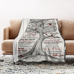 FAIVHSO 60x50 inch blanket showing generous coverage.