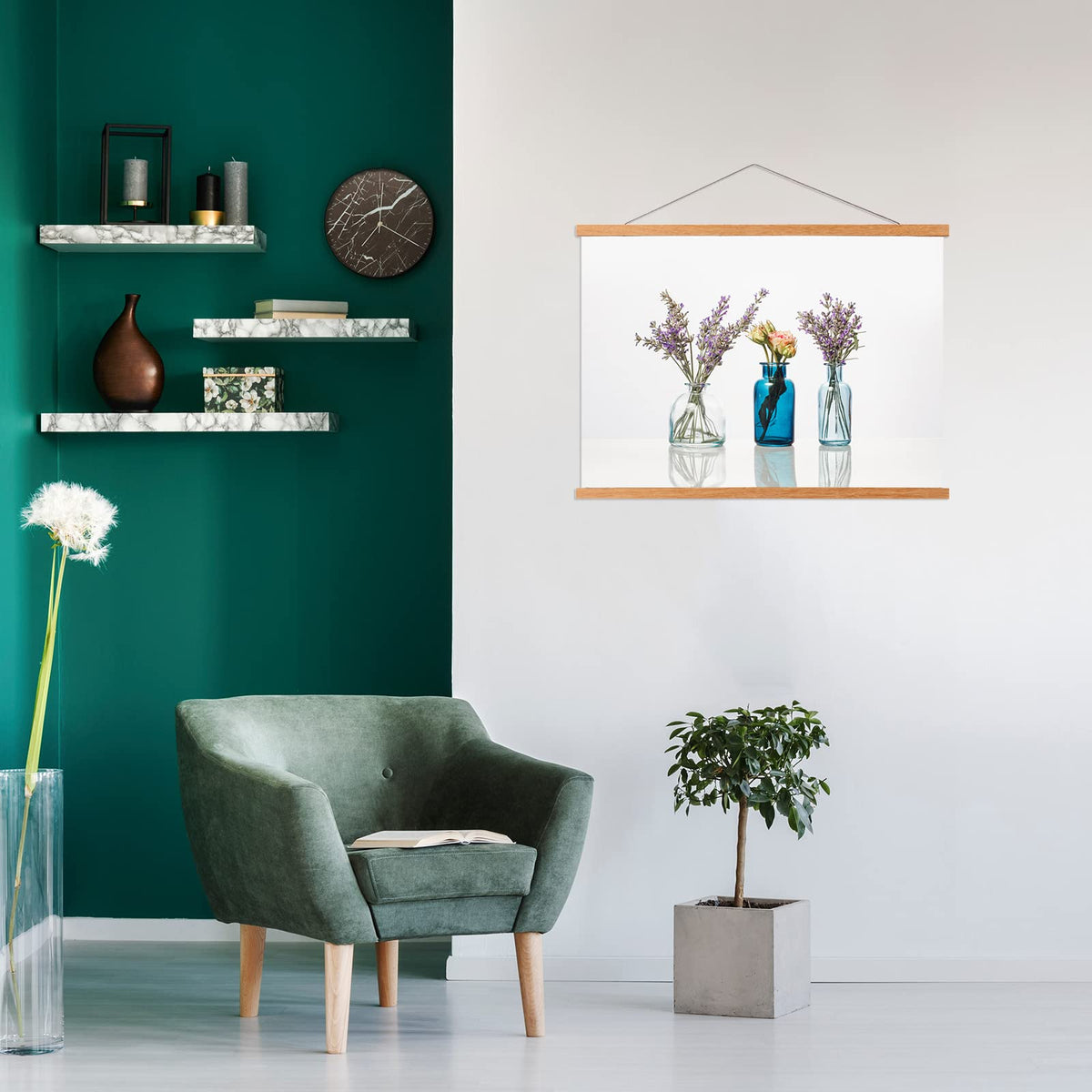 Ideal for prints, photos, maps, and canvases up to 36 inches.