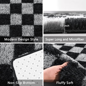 FALARK rug living room decor enhances cozy, contemporary vibes.