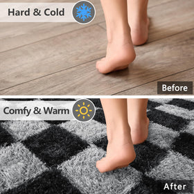 FALARK rug nursery or kids room adds soft surface for playtime.