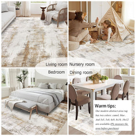 famibay colorfast durable area rug maintains look after washing