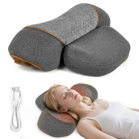 FAMKCY 3-in-1 neck massager pillow with heating for versatile neck comfort
