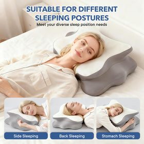 FAMKCY removable pillowcase shows breathable fabric and easy care
