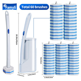FAMYLI storage case keeps replacement heads organized and ready.