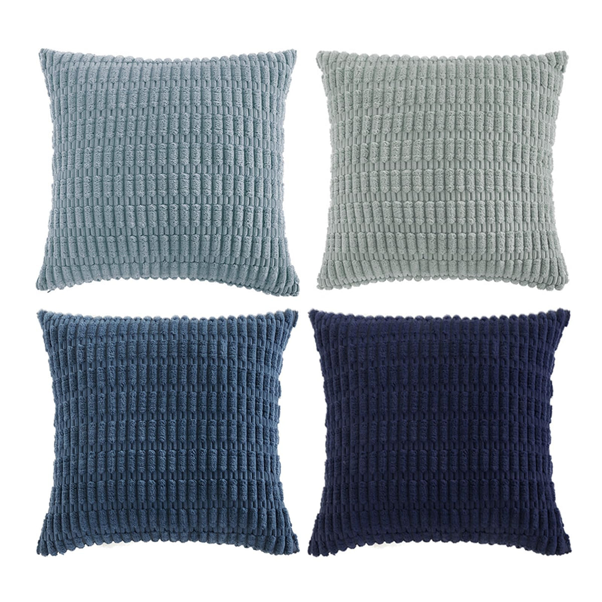 Fancy Homi blue stripe cover is a thoughtful gift choice for home lovers.