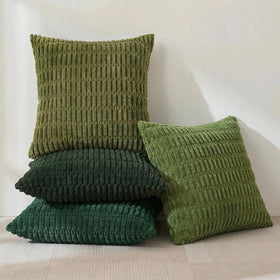 Fancy Homi soft, silky pillow cover enhances comfort on couches and beds.