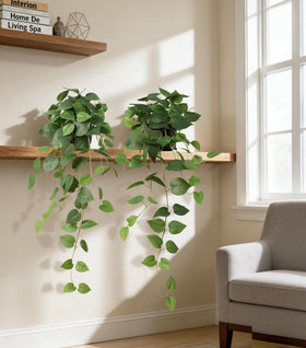 FancyPlus 31.5 inches artificial plant for dramatic vertical interest.