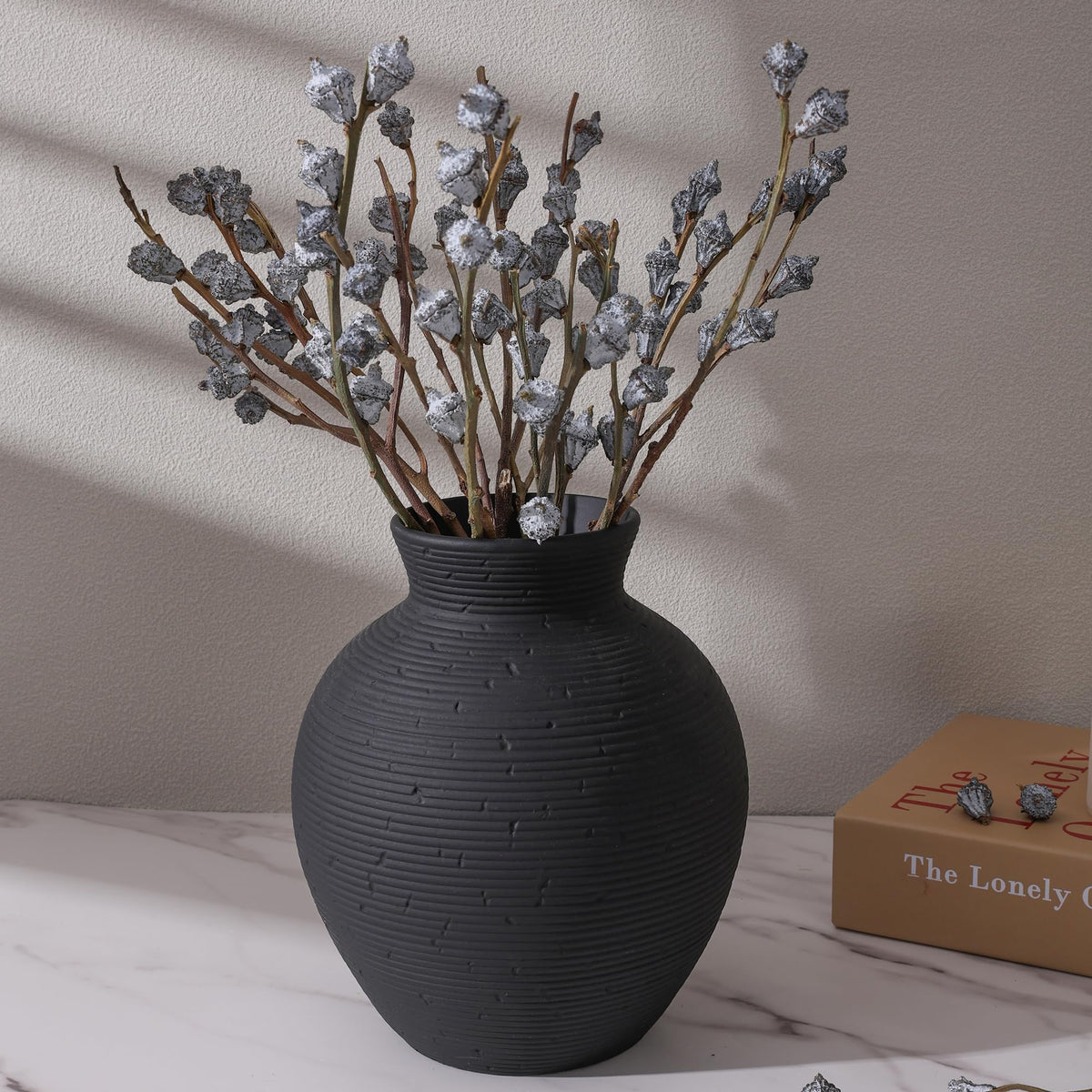 FancyPlus bouquet arrangement inside the vase on dining table