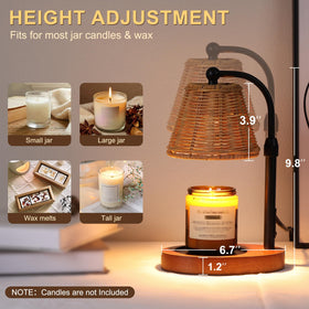 FancyPlus candle warmer in office setup saving space with style