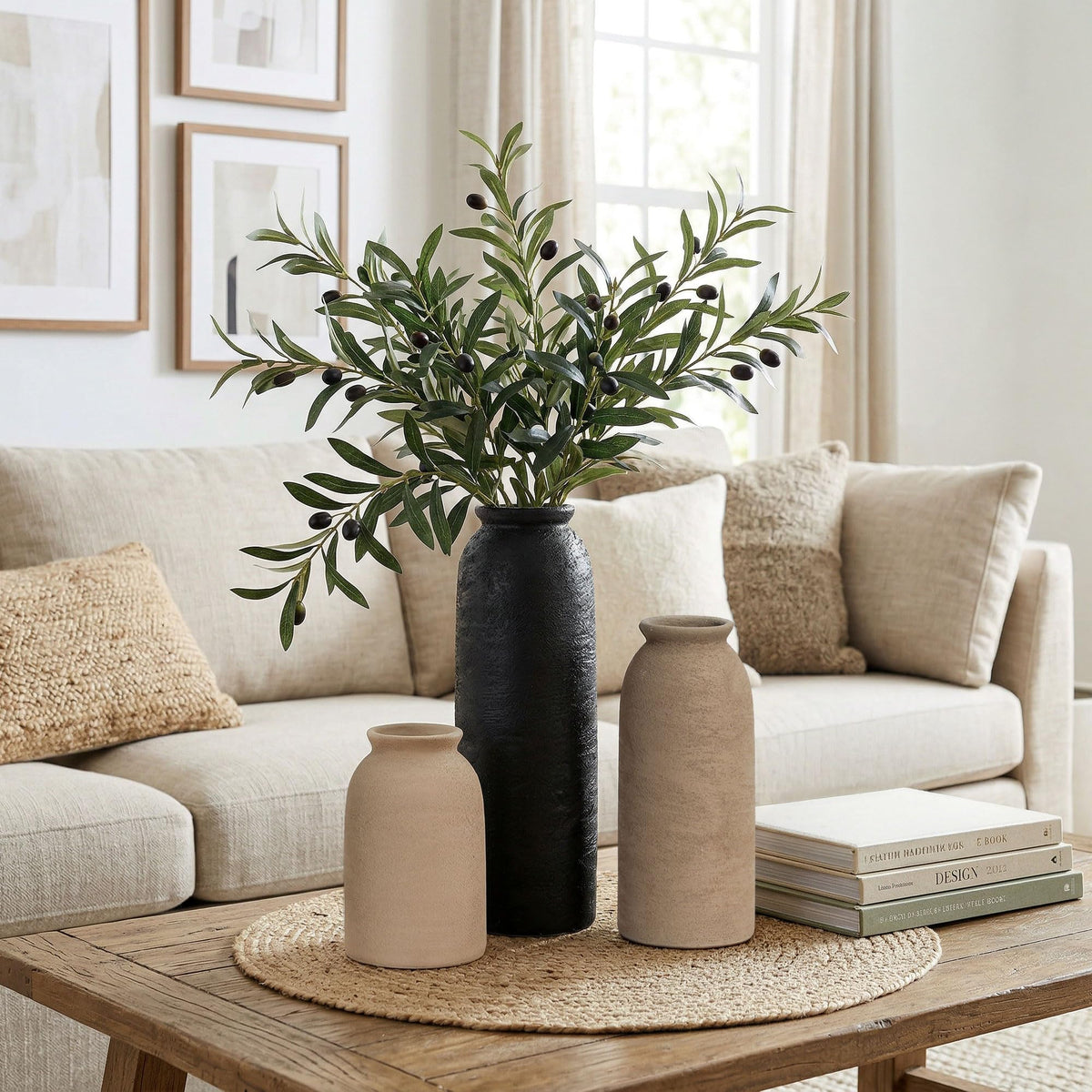 FancyPlus Ceramic Vase Set makes a thoughtful home gift.