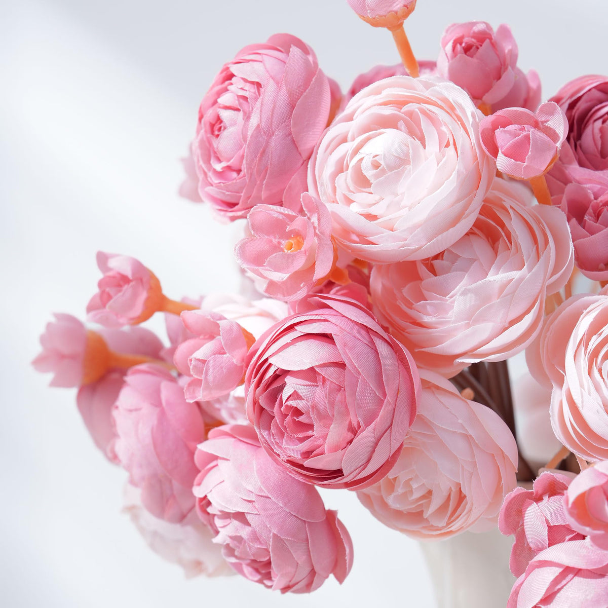 FancyPlus dusty rose silk flowers ideal for elegant indoor décor and wedding accents.