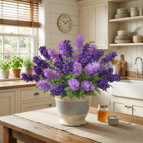 FancyPlus gift-ready artificial flowers set makes a thoughtful decor gift.