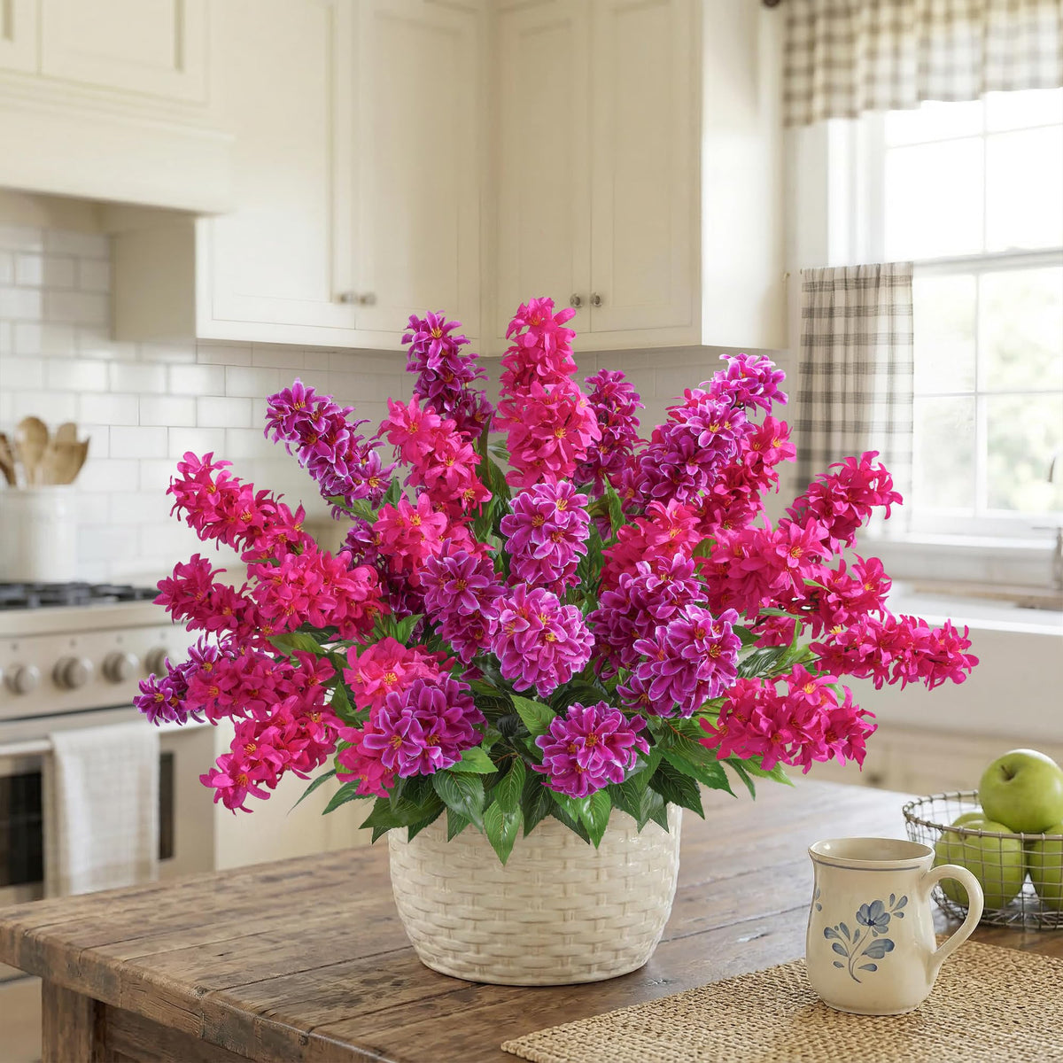 FancyPlus gift ready faux greenery makes a thoughtful present for weddings or housewarmings