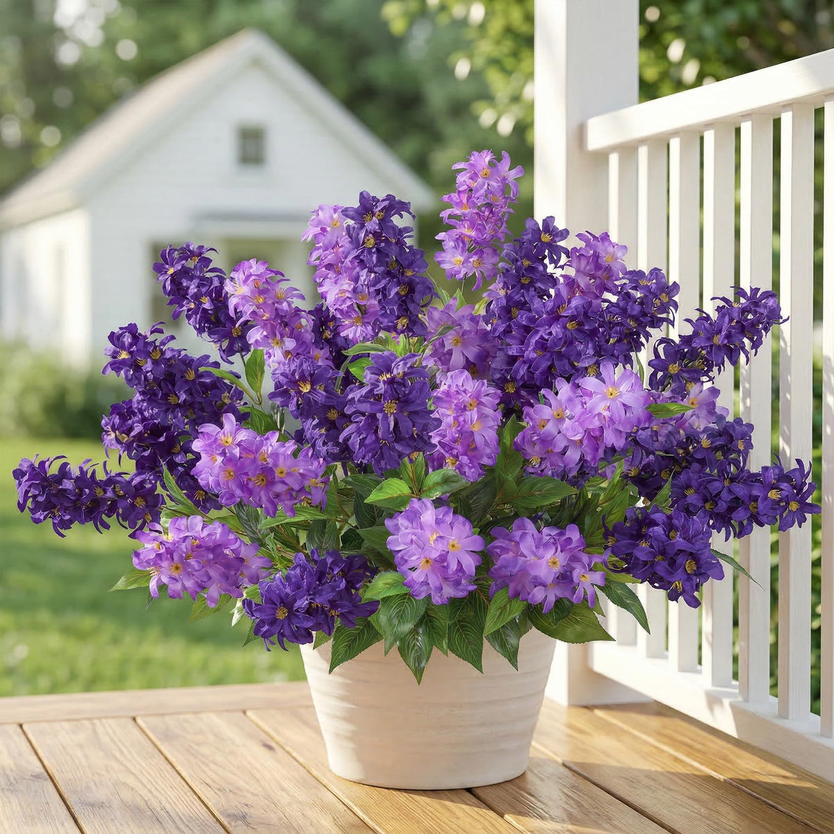 FancyPlus holiday-ready faux greenery suits indoor or outdoor setups.