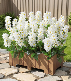 FancyPlus hyacinth 3pc outdoor display for porch decor