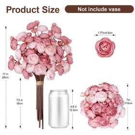 FancyPlus mini peonies faux flowers bulk for vibrant wedding bouquets.