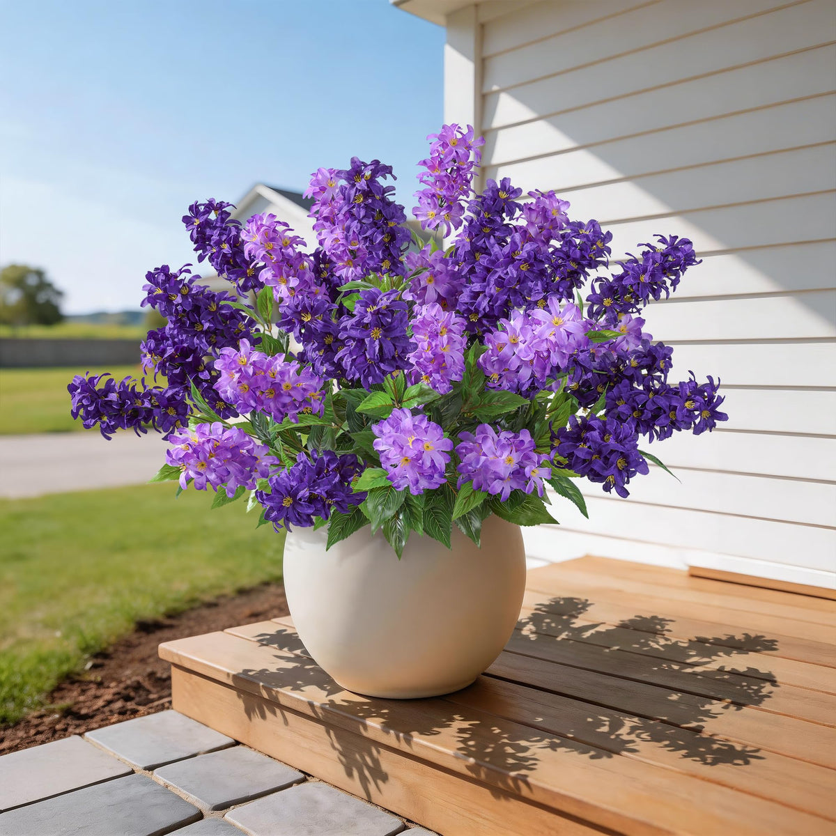 FancyPlus no-water-needed plants ideal for low-maintenance displays.