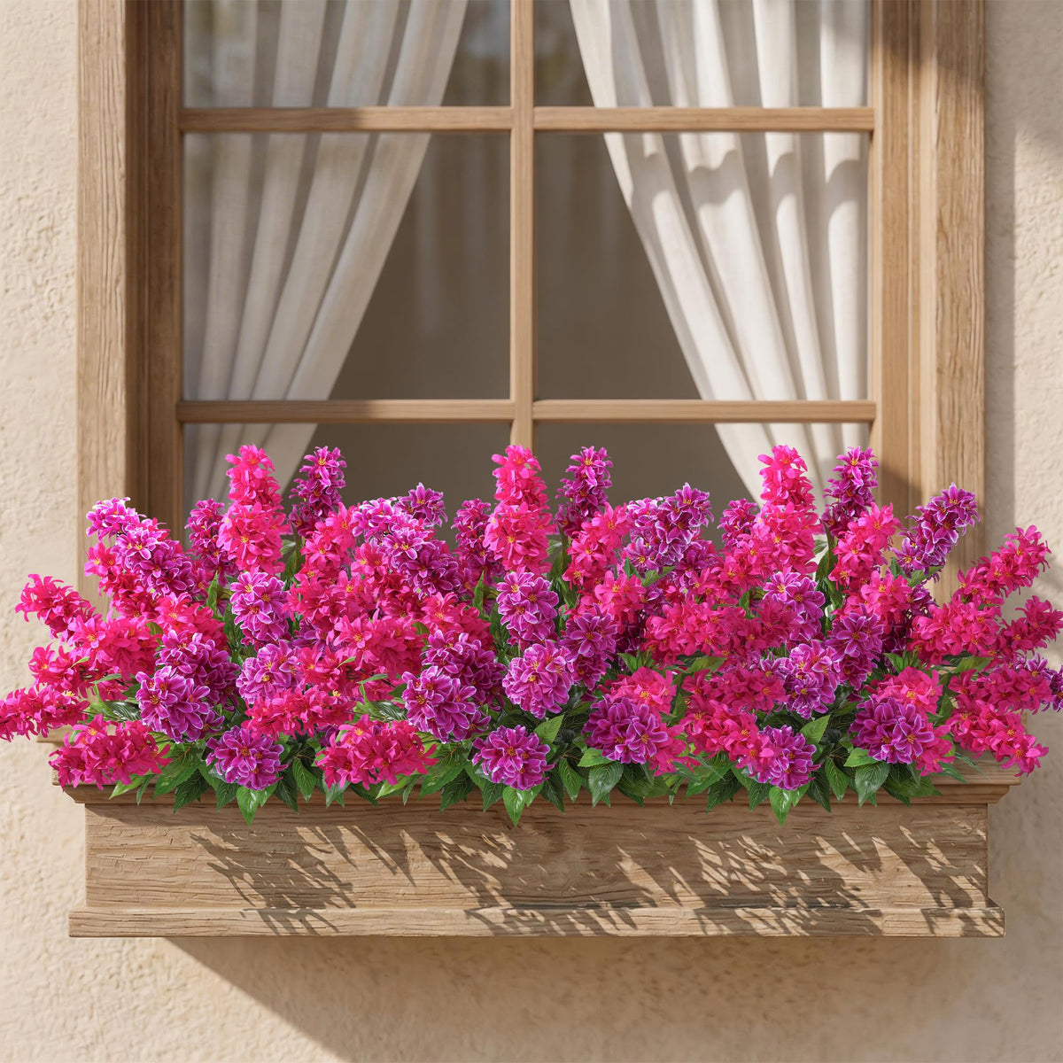 FancyPlus outdoor friendly faux plants suit porches, patios, balconies, and entryways